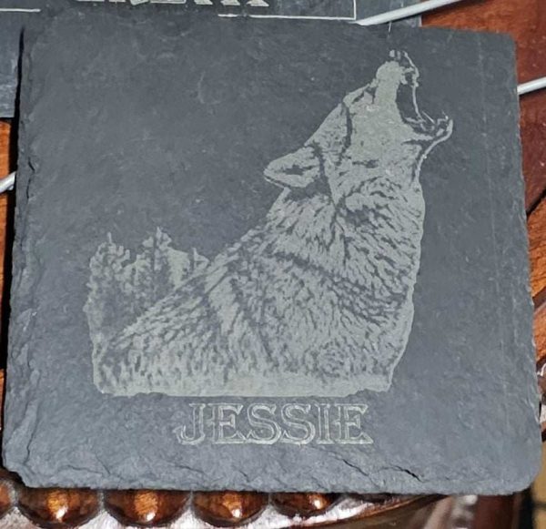 Product Image for  Engraved slate coasters