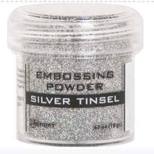 Product Image for  Embossing Powder Silver Tinsel