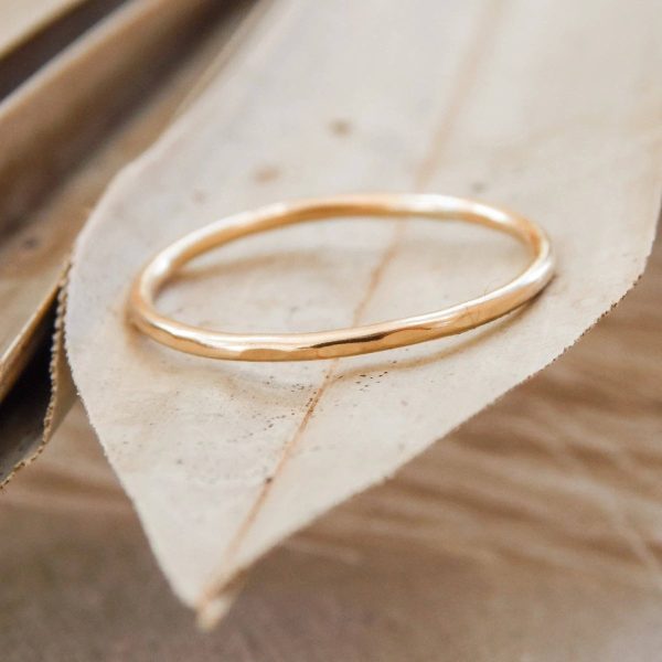 Product Image for  Hammered Band Stacking Rings