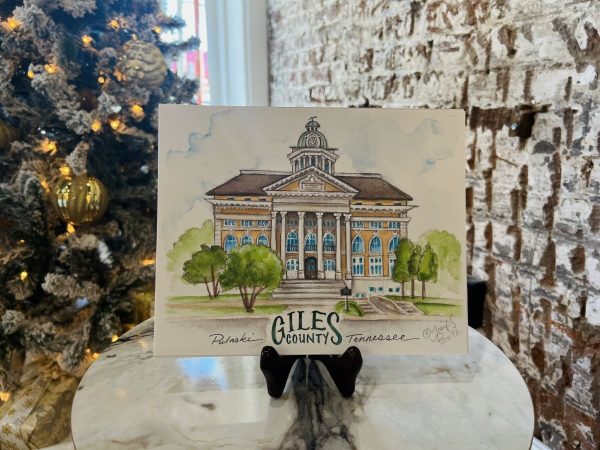 Product Image for  Giles County Courthouse Print