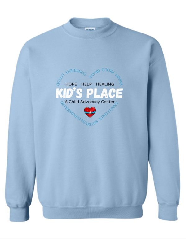 Product Image for  New 2025 Kid’s Place Sweatshirt (Heart Design)