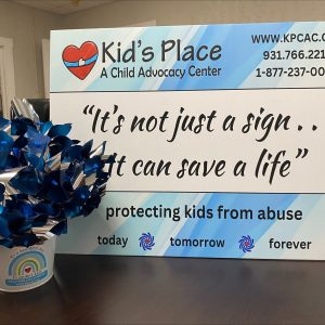 Product Image for  Kid’s Place Yard Sign and 36 pinwheels